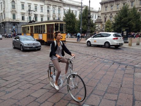 Cycling in Milan