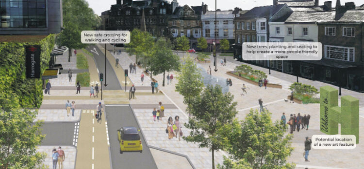 Harrogate Station Square as it could look