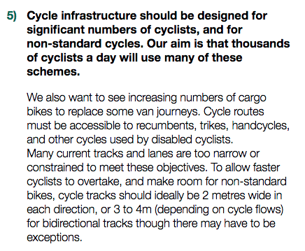 Summary Principle 5, LTN 1/20
