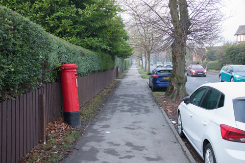 Shared use after Pannal Ash Road