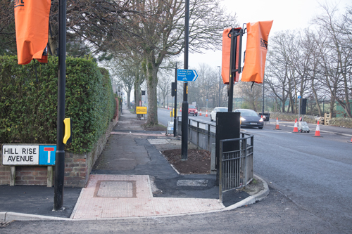 Hill Rise Avenue junction