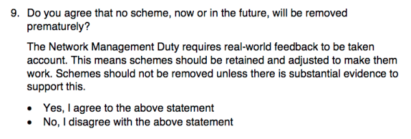 Section 1 Question 9 of ATE self-assessment form