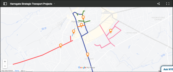 NYC Strategic Transport Planning Map