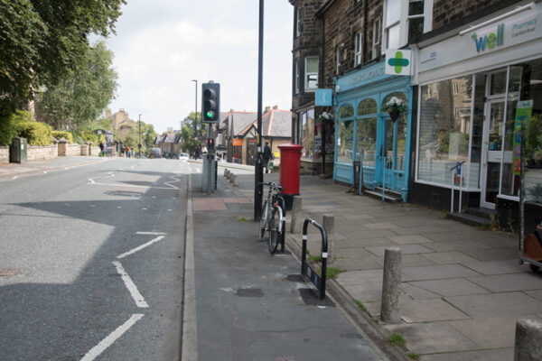 New cycle parking on Cold Bath Road