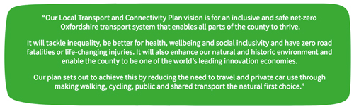 Oxfordshire LTP Vision