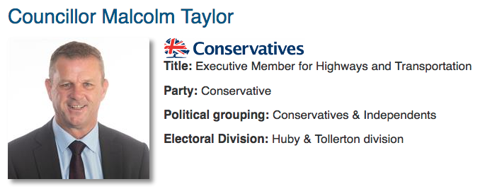 Cllr Malcolm Taylor