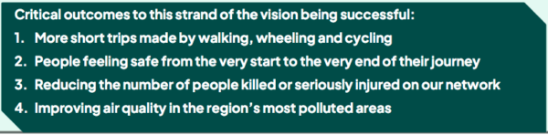 Critical outcomes of the second strand of the LTP vision
